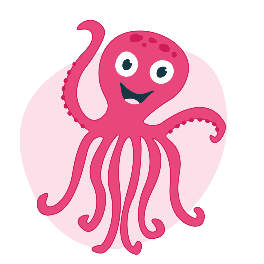 Kidiyo karakter Odet de Octopus 