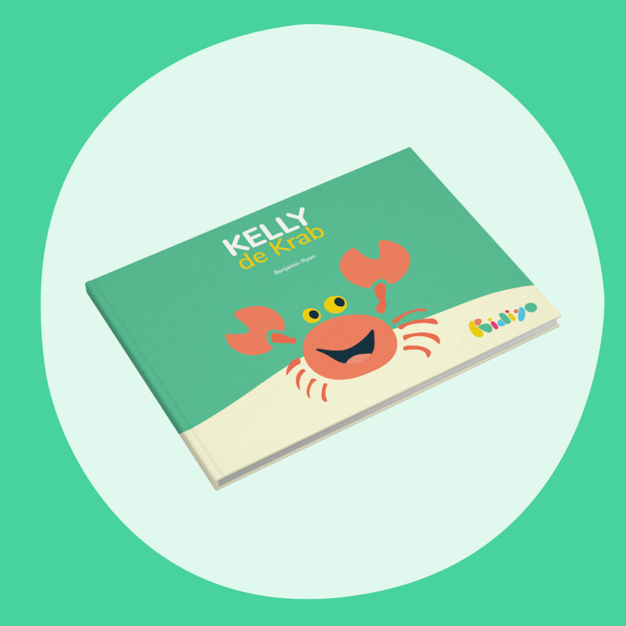 Prentenboek Kelly de Krab Kidiyo